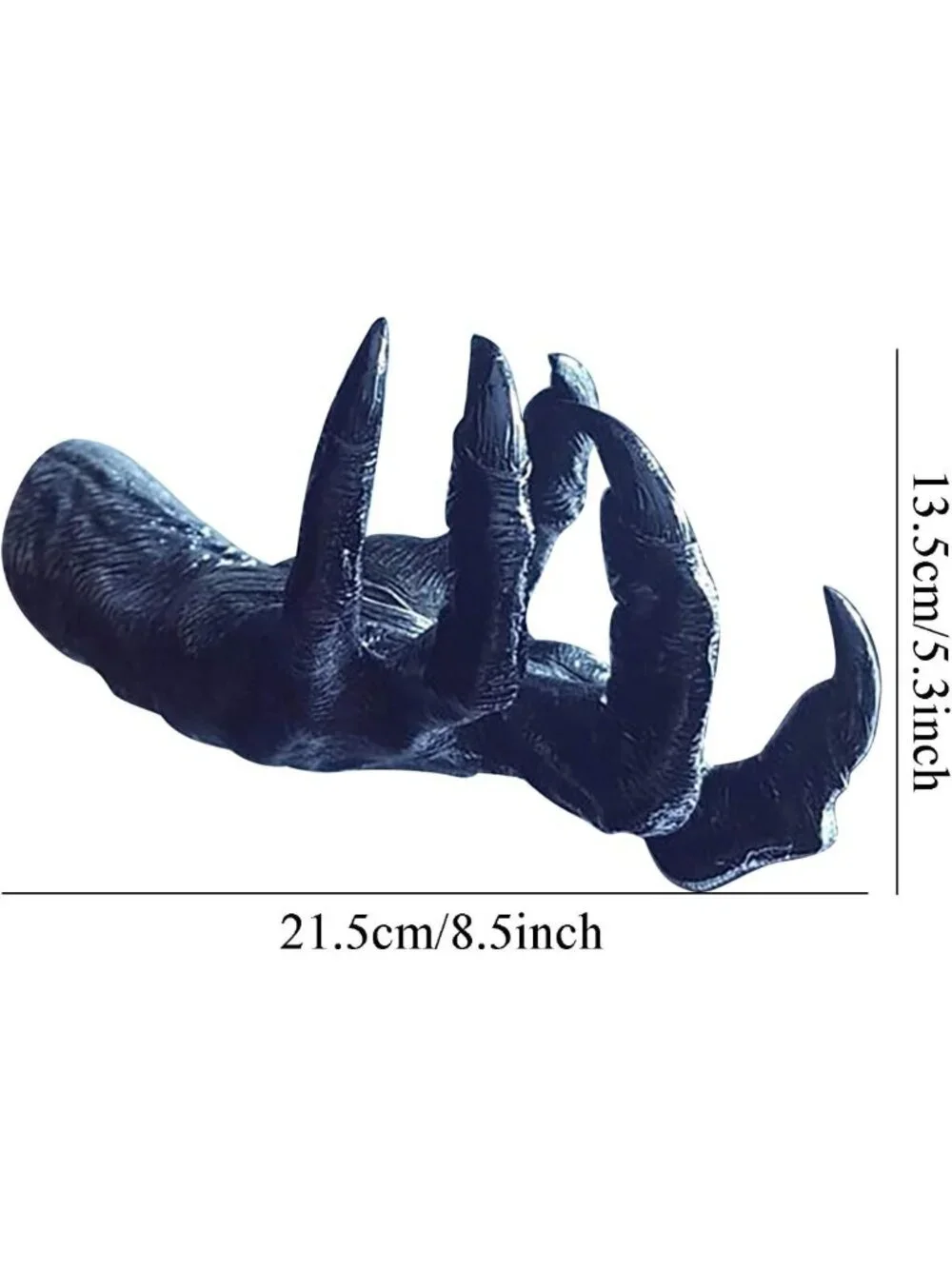 Aesthetic Witch Demon Hand Wall Art Sculpture - Retro Resin Hanging Decor
